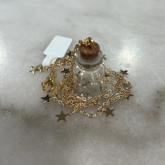 Wish Upon A Star Dandelion Wish Necklace 22in - Picture 3 of 3